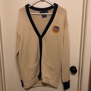 Ralph Lauren Olympic Team USA Knit Cardigan - L